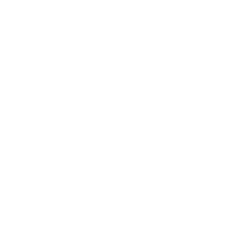 A white eyelash icon on a black background.