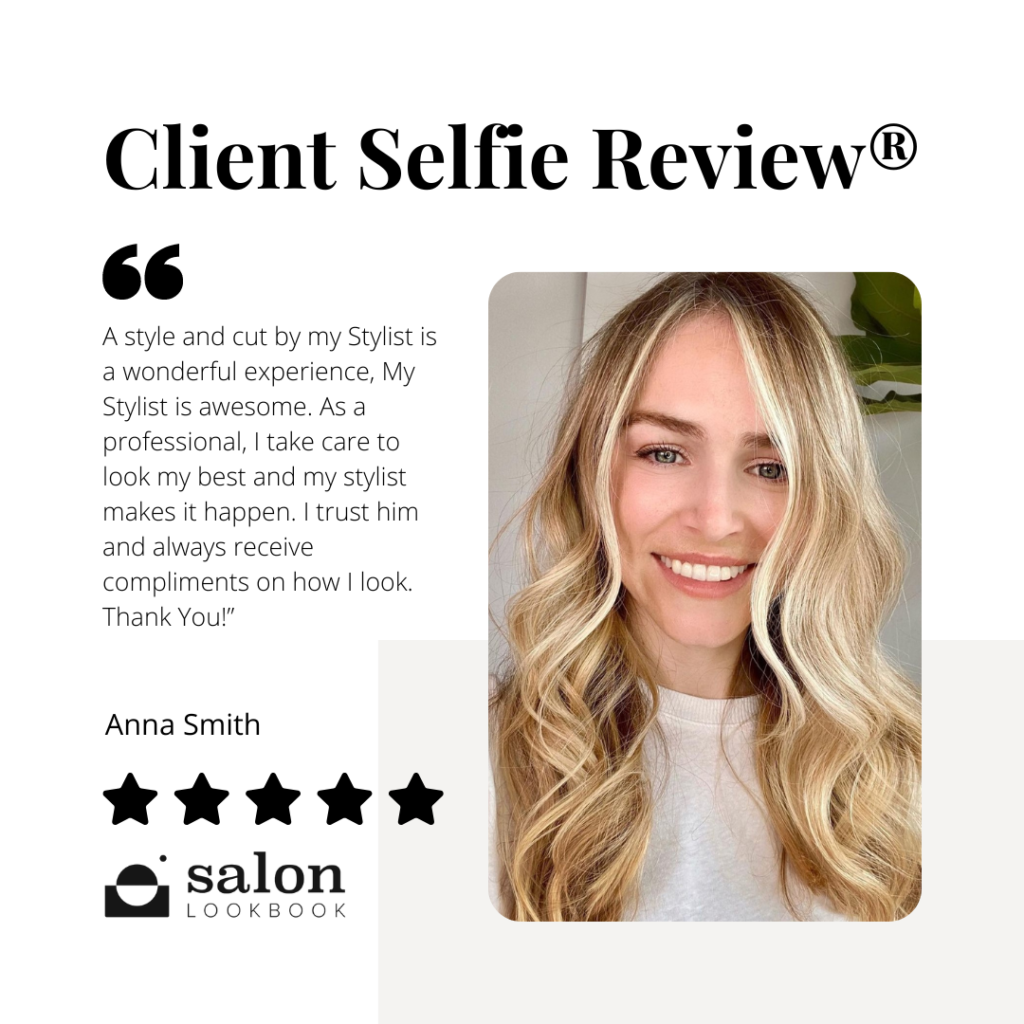 Anna Smith Salon, a premier beauty establishment, invites clients to share their experiences with the world through selfie reviews. Clients can capture their exquisite transformations and showcase the salon's top-notch brand resources. Join the