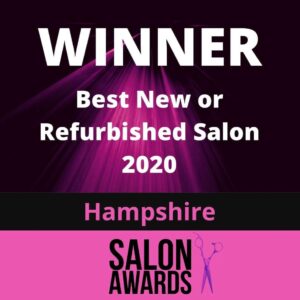Hampshire salon awards winner best new or refurbished salon 2020.