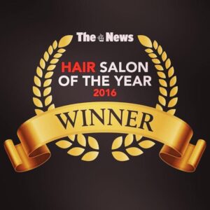 The news hair salon of the year 2016 winner.