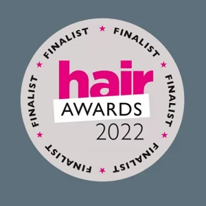 Hair awards 2021 logo.