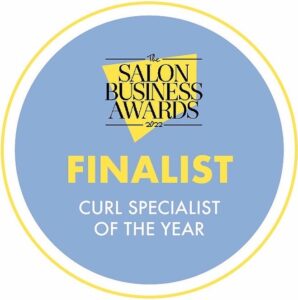 Salon 54 in Thirsk finalist for Curl Specialist of the Year.