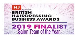 Salon 54 Thirsk competes for the title of Final Salon Team of the Year in the British Hairdressing Business Awards 2019.
