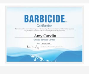 amy carvlin barbicide